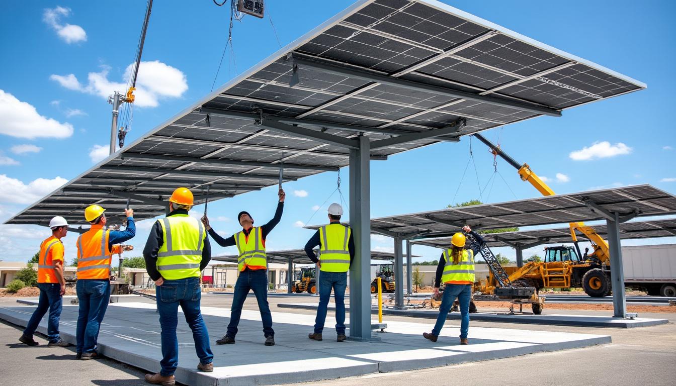 découvrez comment obtenir un carport solaire gratuit pour protéger votre véhicule tout en réduisant efficacement votre facture d'électricité grâce à l'énergie solaire.