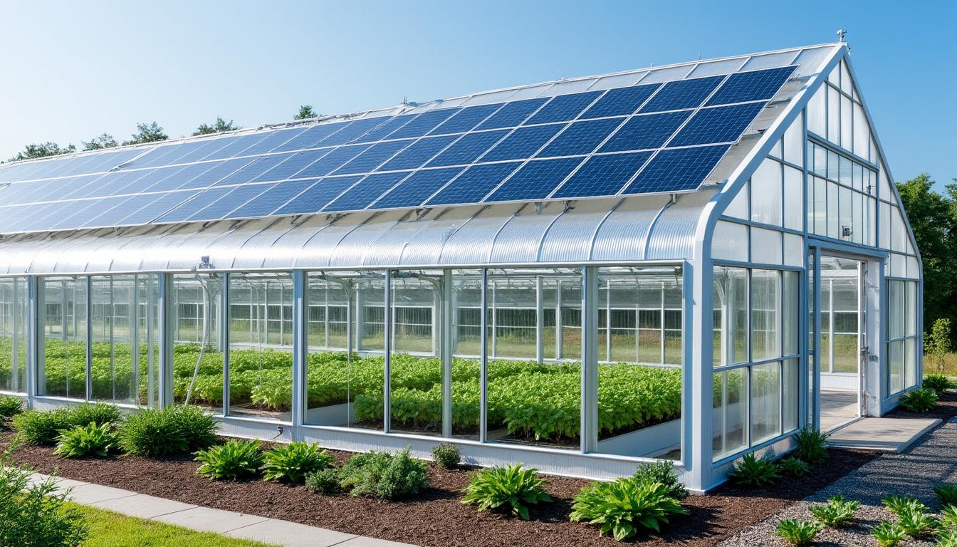 découvrez comment maximiser l'efficacité du chauffage solaire dans votre serre pour prolonger la saison de culture et garantir des plantes en pleine santé toute l'année.