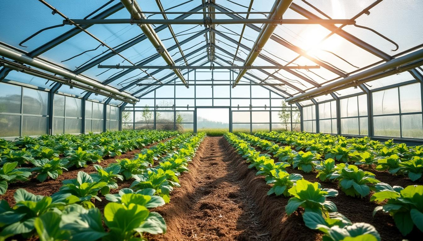 découvrez comment optimiser le chauffage solaire dans une serre pour prolonger la saison de culture, améliorer la croissance des plantes et réduire les coûts énergétiques.