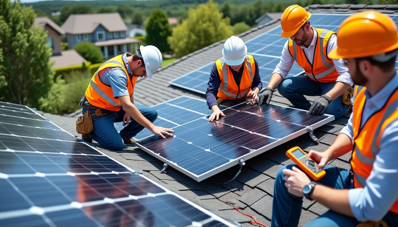 découvrez comment intégrer des tuiles photovoltaïques à votre toiture pour produire de l'énergie solaire propre et économique tout en préservant l'esthétique de votre maison.