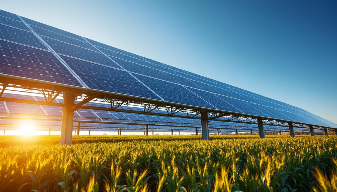 découvrez comment l'agrivoltaïque révolutionne l'agriculture en 2026 en combinant production solaire et culture durable pour un avenir plus vert.
