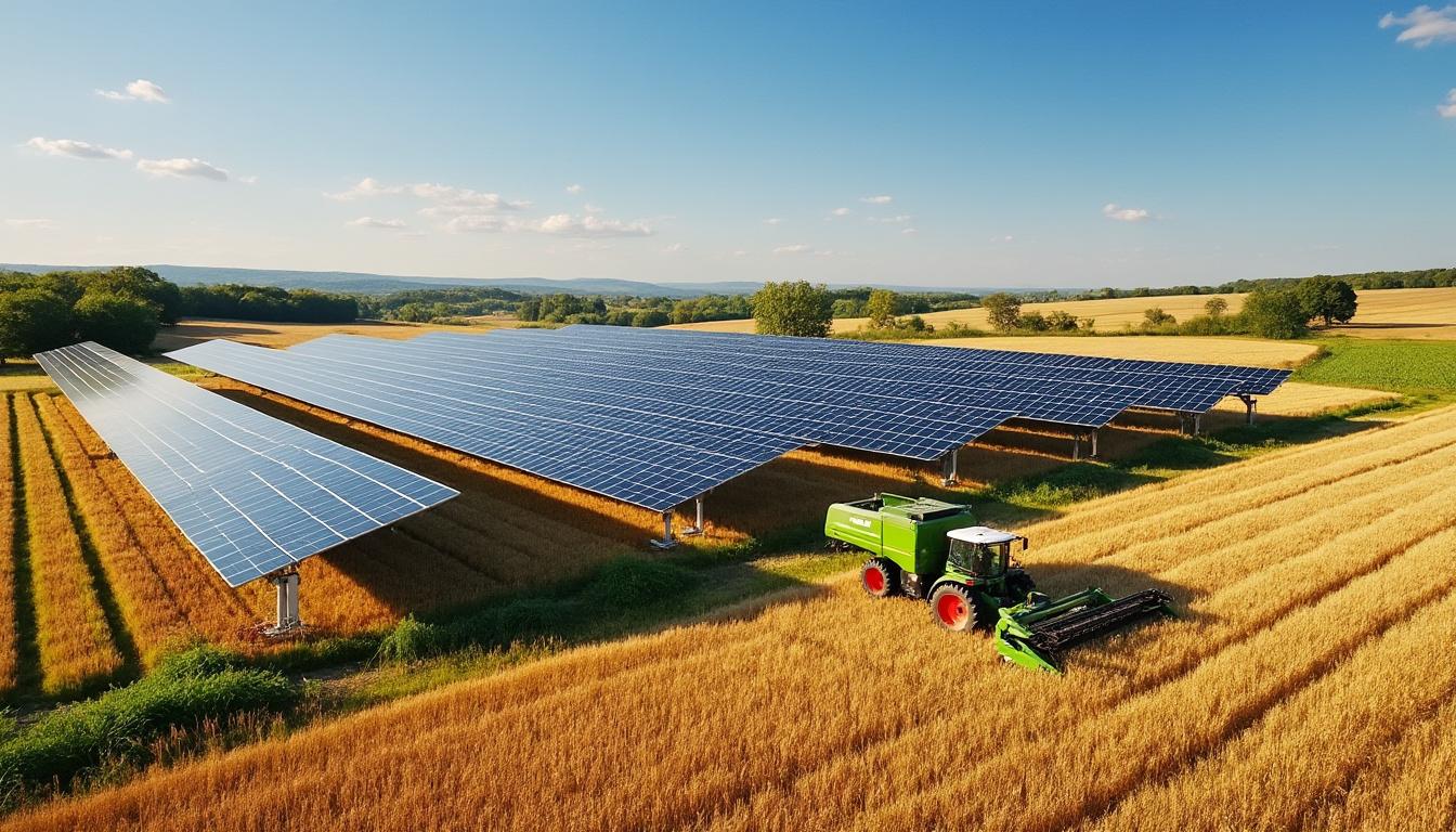 découvrez comment l'agrivoltaïque révolutionne l'agriculture en 2026 en combinant énergie solaire et production agricole pour un avenir durable et innovant.