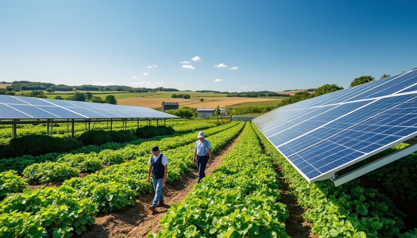 découvrez comment l'agrivoltaïque révolutionne l'agriculture en 2026 en combinant production solaire et cultures pour un avenir durable et innovant.