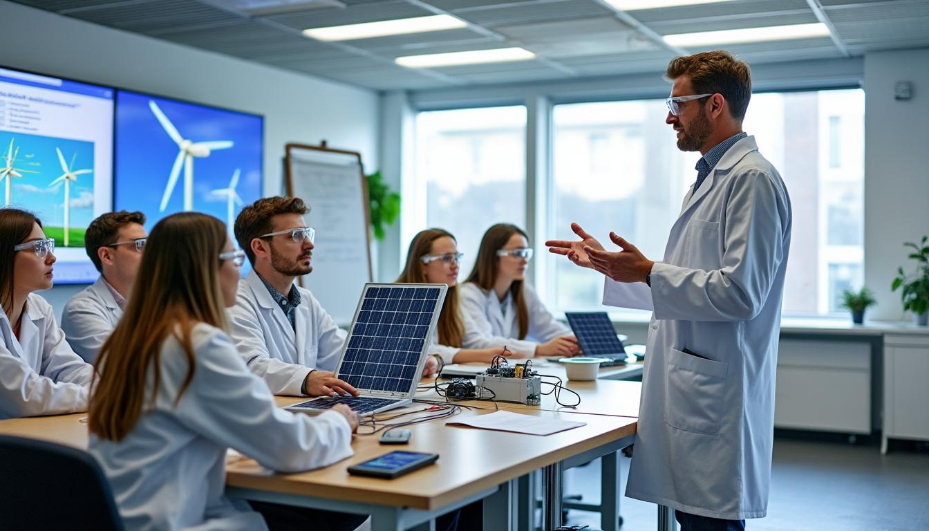 découvrez notre formation en énergie renouvelable pour maîtriser les technologies vertes et participer activement à la transition énergétique durable.